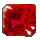 Square Cut Ruby