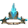 Gem Steel Spikefist Ornament