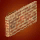 Building Block - Flat Rectangle - Red Brick