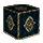 Elaborate Teal Building Cube