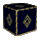 Elaborate Sapphire Building Cube