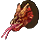 Mounted Fire Grendlaen Head