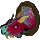 Mounted Sunset Goral Head