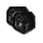 Old Ebon Hero's Forge Plate Hands Ornament