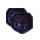 Old Violet Hero's Forge Plate Hands Ornament