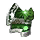 Old Eternal Grove Plate Helm Ornament