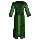 Old Viridian Hero's Forge Cloth Robe Ornament