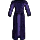 Old Violet Hero's Forge Cloth Robe Ornament