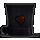 Innoruuk's Black Rose Head Ornament