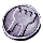 Tarnished Platinum Coin