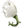 Preserved Snow Rose