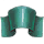Aqua Patterned Throw