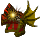 Golden Hero Cloth Helm Ornament