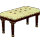 Cherry Rose Piano Bench