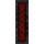 Crimson Teir`Dal Stained Glass Thin Window