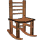 Simple Rustic Rocking Chair