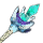 Fused Coral Wand
