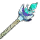 Fused Coral Staff